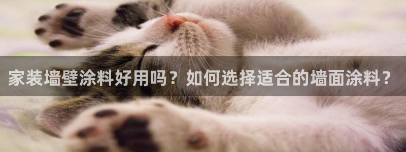 和记平台注册：家装墙壁涂料好用吗？如何选择适合的墙面涂料？