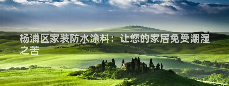 和记官网官方网站：杨浦区家装防水涂料：让您的家居免受潮湿
之苦