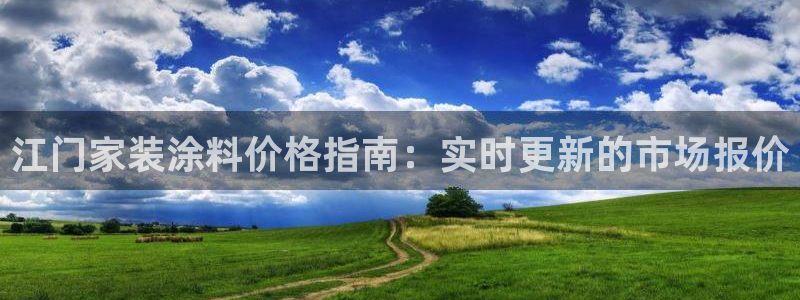 和记官方直营：江门家装涂料价格指南：实时更新的市场报价