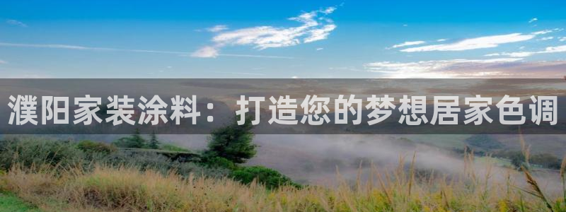 和记官网[中国]官方网站：濮阳家装涂料：打造您的梦想居家色调